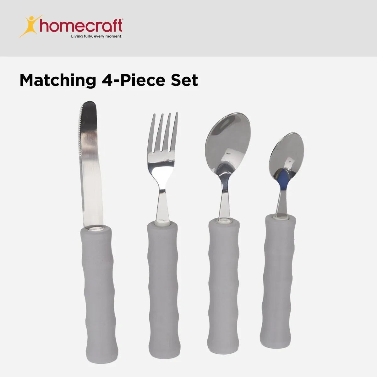 Homecraft Lightweight Foam Handled Cutlery - Australian Assistive Technology Centre