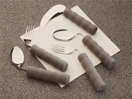 Homecraft Lightweight Foam Handled Angled Cutlery - Australian Assistive Technology Centre