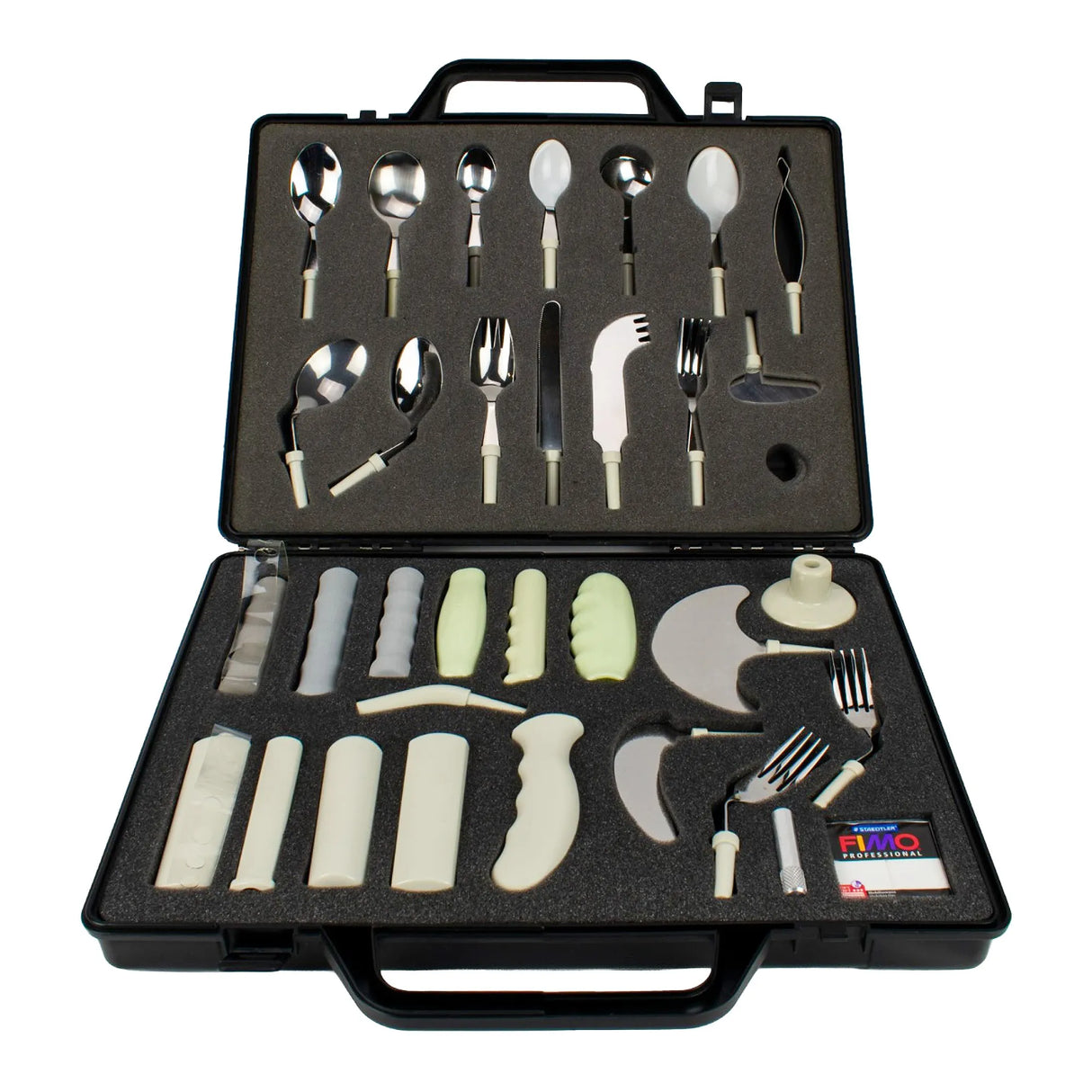 Homecraft Kings Modular Cutlery Assessment Kit, with Carry Case - Australian Assistive Technology Centre