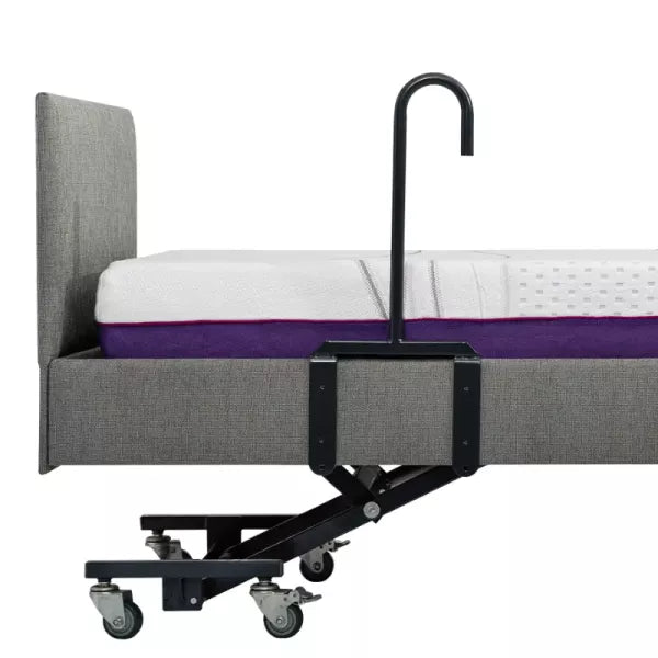 I Care Bed Stick w/ Brackets - Black - Australian Assistive Technology Centre
