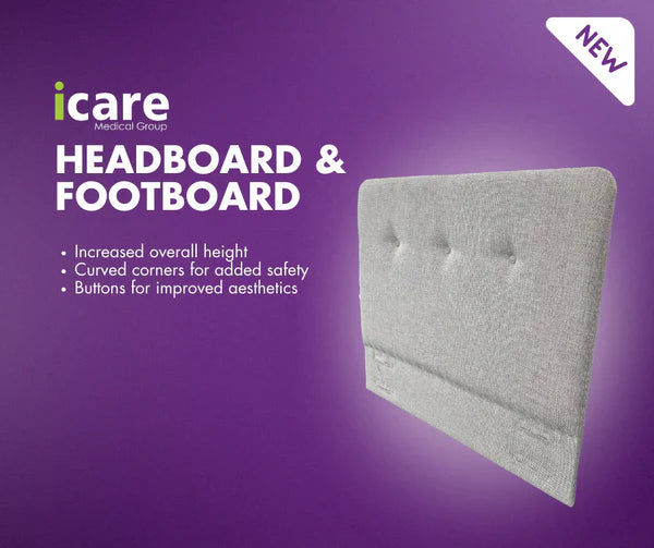 I Care3 Button Footboard - Australian Assistive Technology Centre