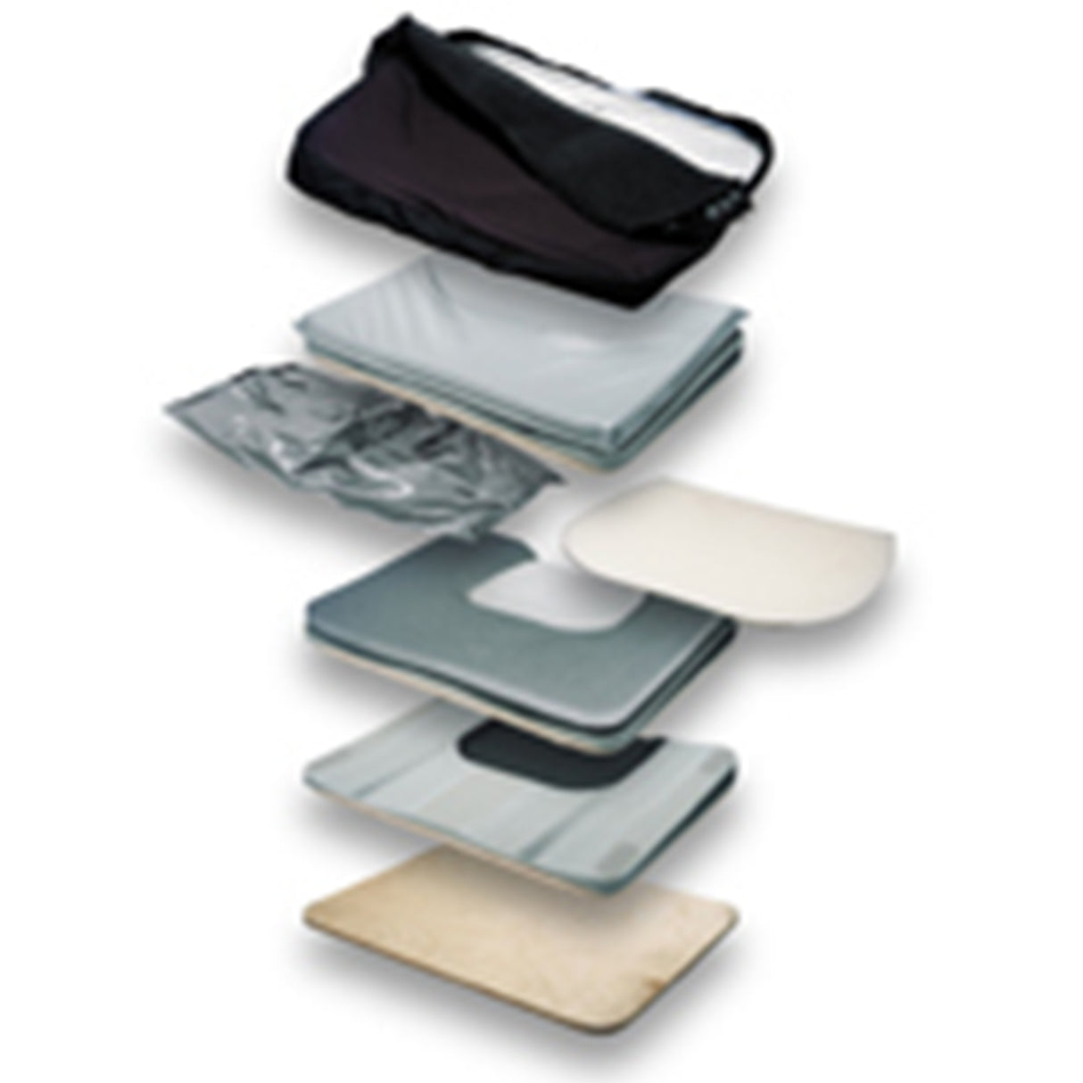 Jay® J2 Plus Cushion - Air Exchange Cover - Foam Kit Stuffing - 20" x 18" - Australian Assistive Technology Centre