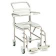 Juvo Mobile Shower Commode- Swingaway Legrest - Australian Assistive Technology Centre