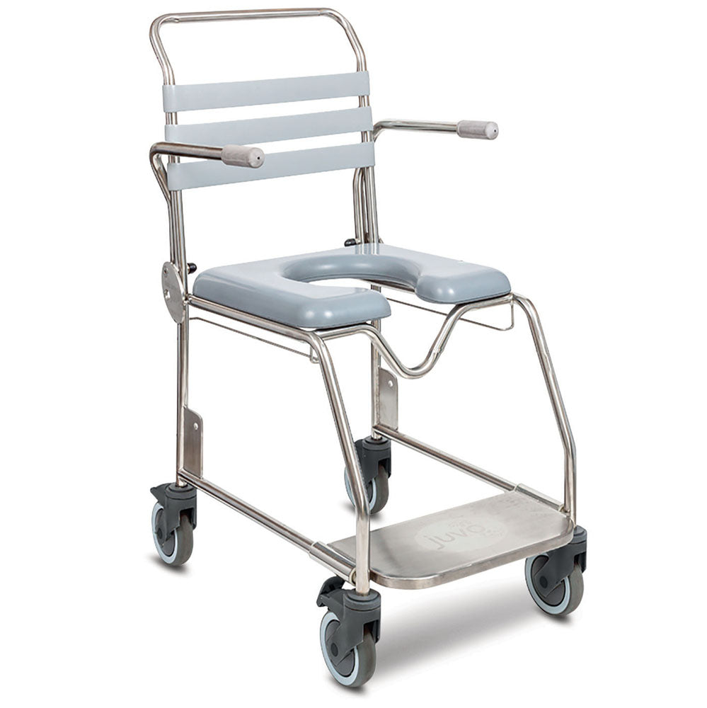 Juvo Mobile Shower Commode – Hybrid - Australian Assistive Technology Centre