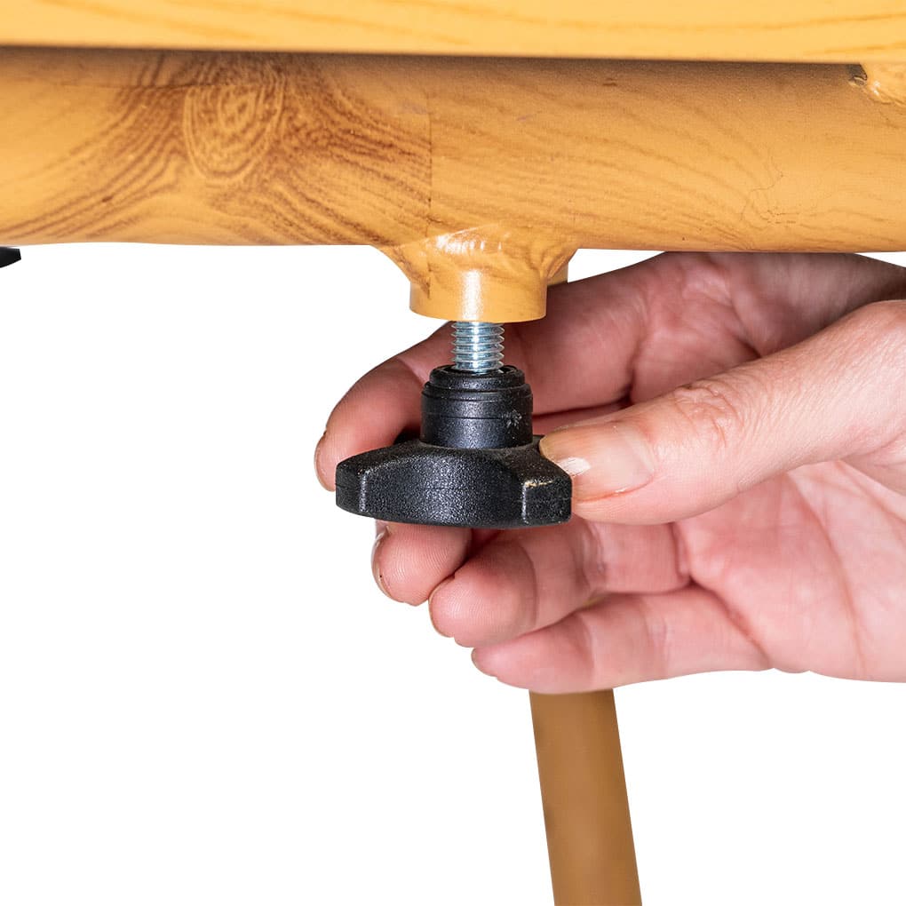 K Care Murray Bridge Aluminium High Back Chair Vinyl and Fabric - Australian Assistive Technology Centre