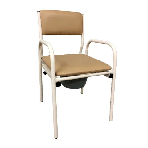 K Care Economy Bedside Commode Chair with Removable Bucket - Australian Assistive Technology Centre
