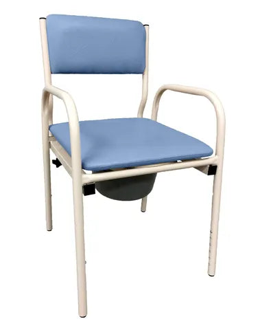 K Care Economy Bedside Commode Chair with Removable Bucket - Australian Assistive Technology Centre
