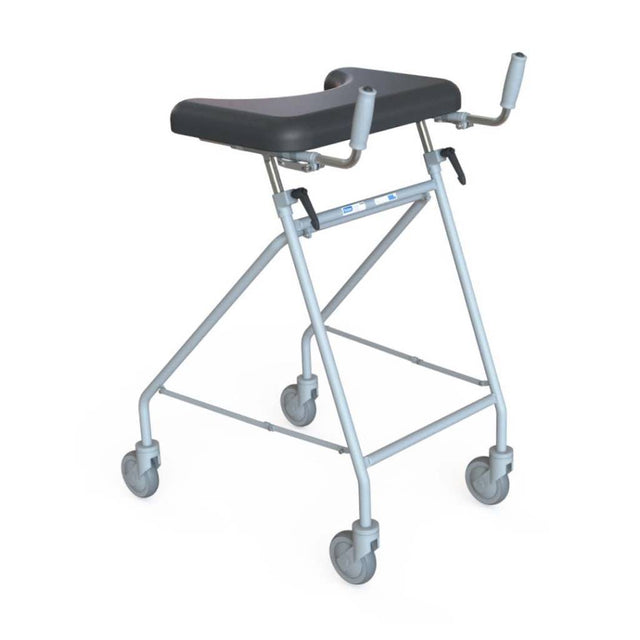 K Care Walking Tutor with Swivel Wheels and Padded Armrest - Australian Assistive Technology Centre