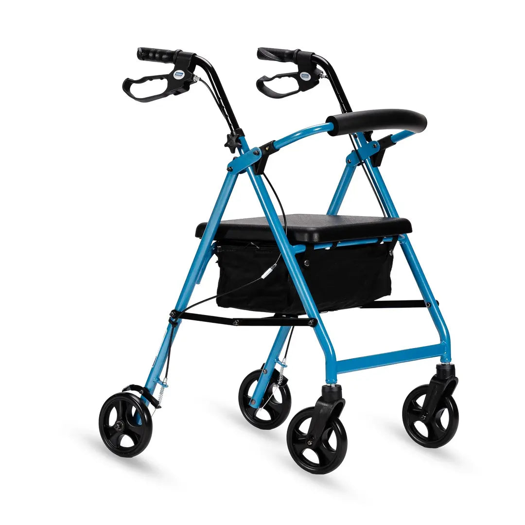 KCare Deluxe 6'' Walker - SWL 160kg - Australian Assistive Technology Centre