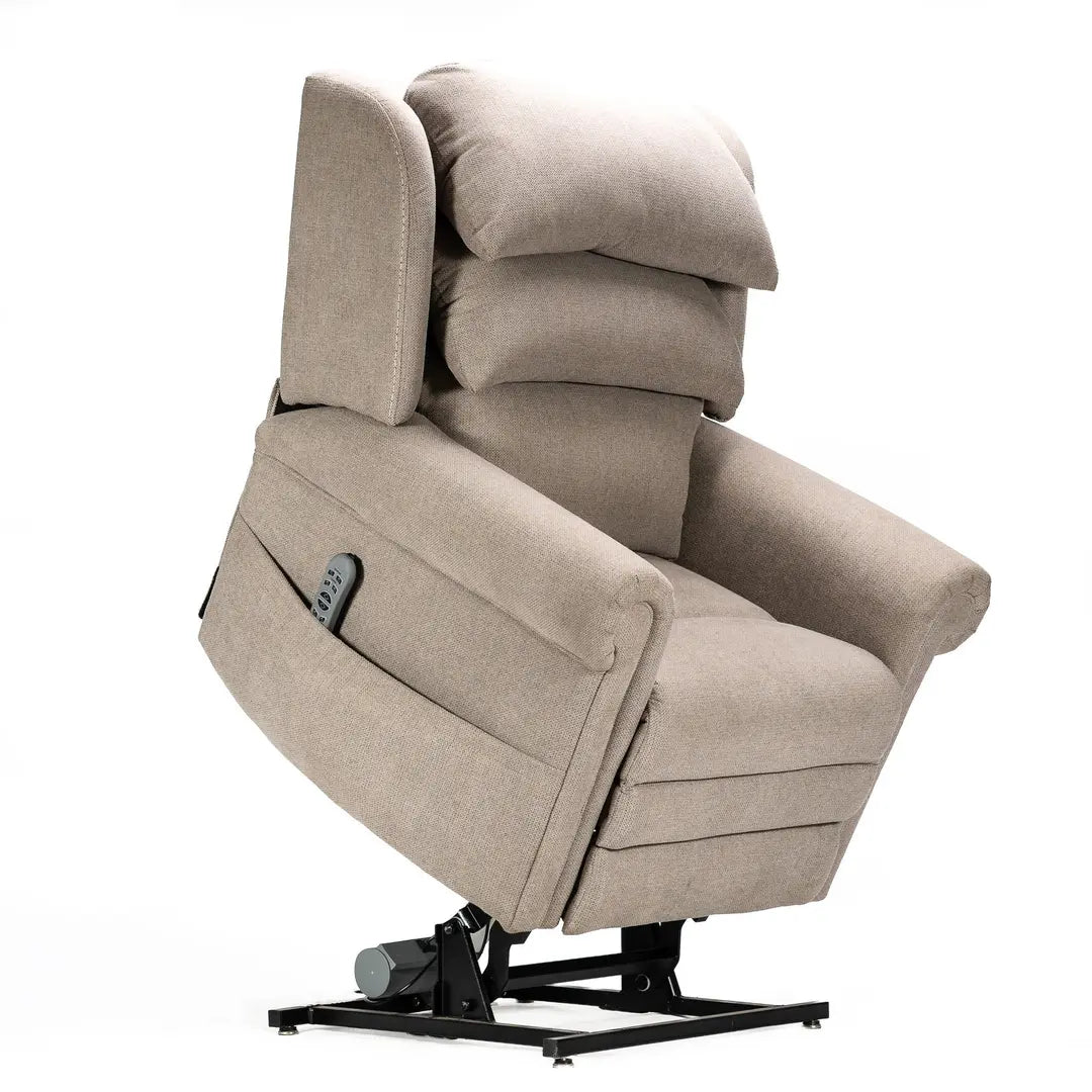 KCare Alivio Donatello Merino 4-Motor Electric Lift Recliner –Petite