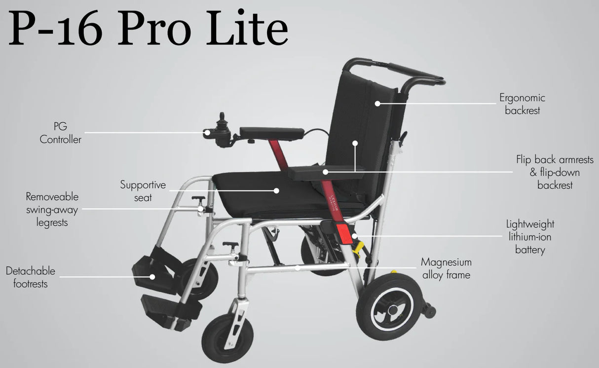 Lexum Pro-Lite Powerchair - Australian Assistive Technology Centre