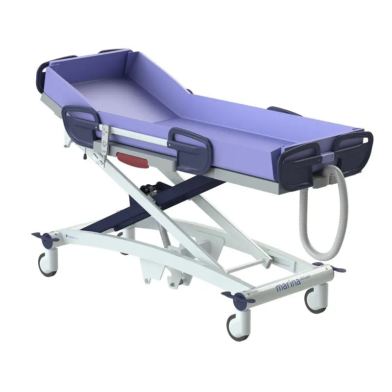 Lopital Marina Deluxe Electric Shower Trolley - Australian Assistive Technology Centre