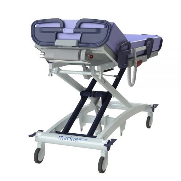 Lopital Marina Deluxe Electric Shower Trolley - Australian Assistive Technology Centre