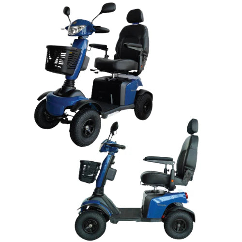 Merits Wrangler Mobility Scooter - Red - Australian Assistive Technology Centre