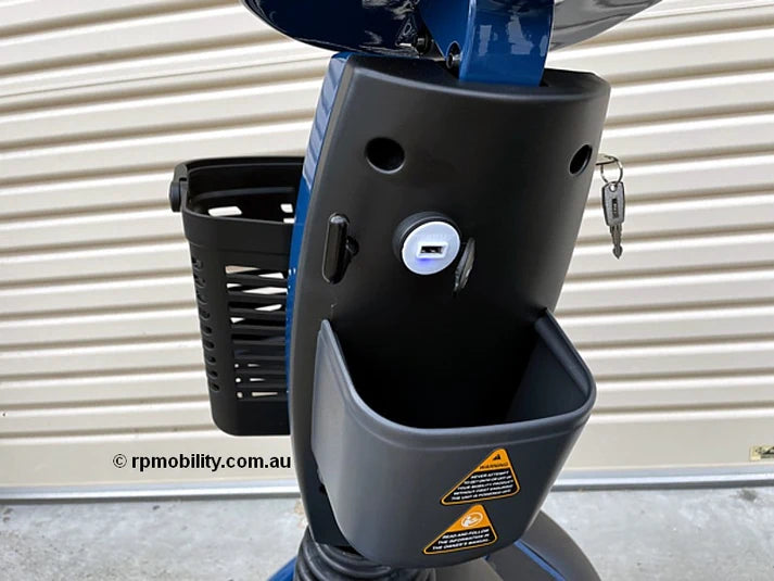 Merits Wrangler Mobility Scooter - Red - Australian Assistive Technology Centre