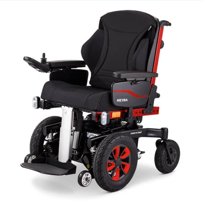 Meyra MC-F Front Wheel Drive Power Wheelchair - Australian Assistive Technology Centre