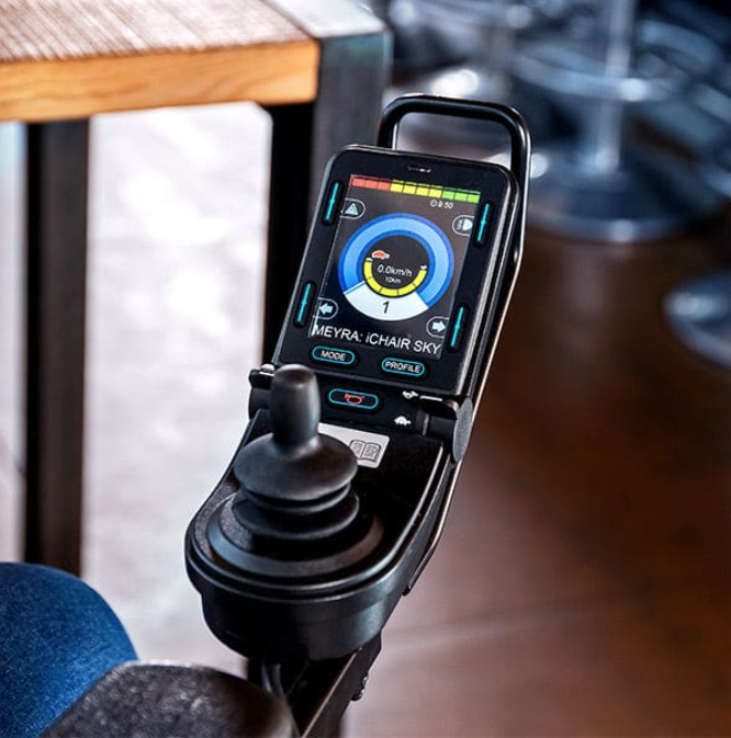 Meyra Sky Standing Power Wheelchair - Australian Assistive Technology Centre