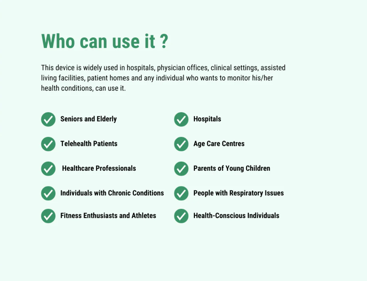 Vital Signs Monitor - Mintti Vision - Australian Assistive Technology Centre