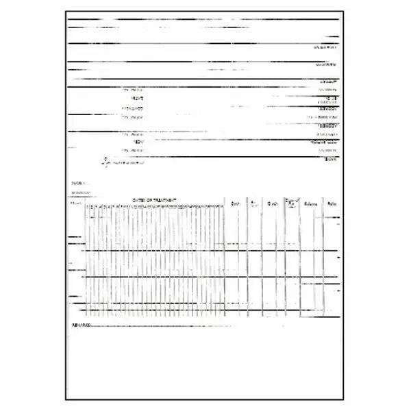 Patient History Card