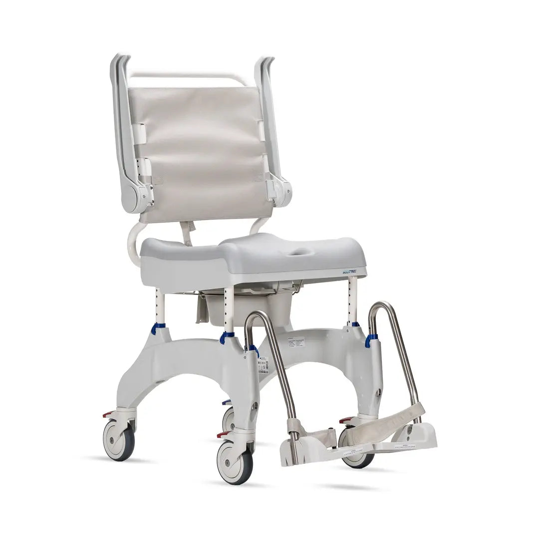 KCare Aquatec Ocean Ergo Transit Commode - Australian Assistive Technology Centre