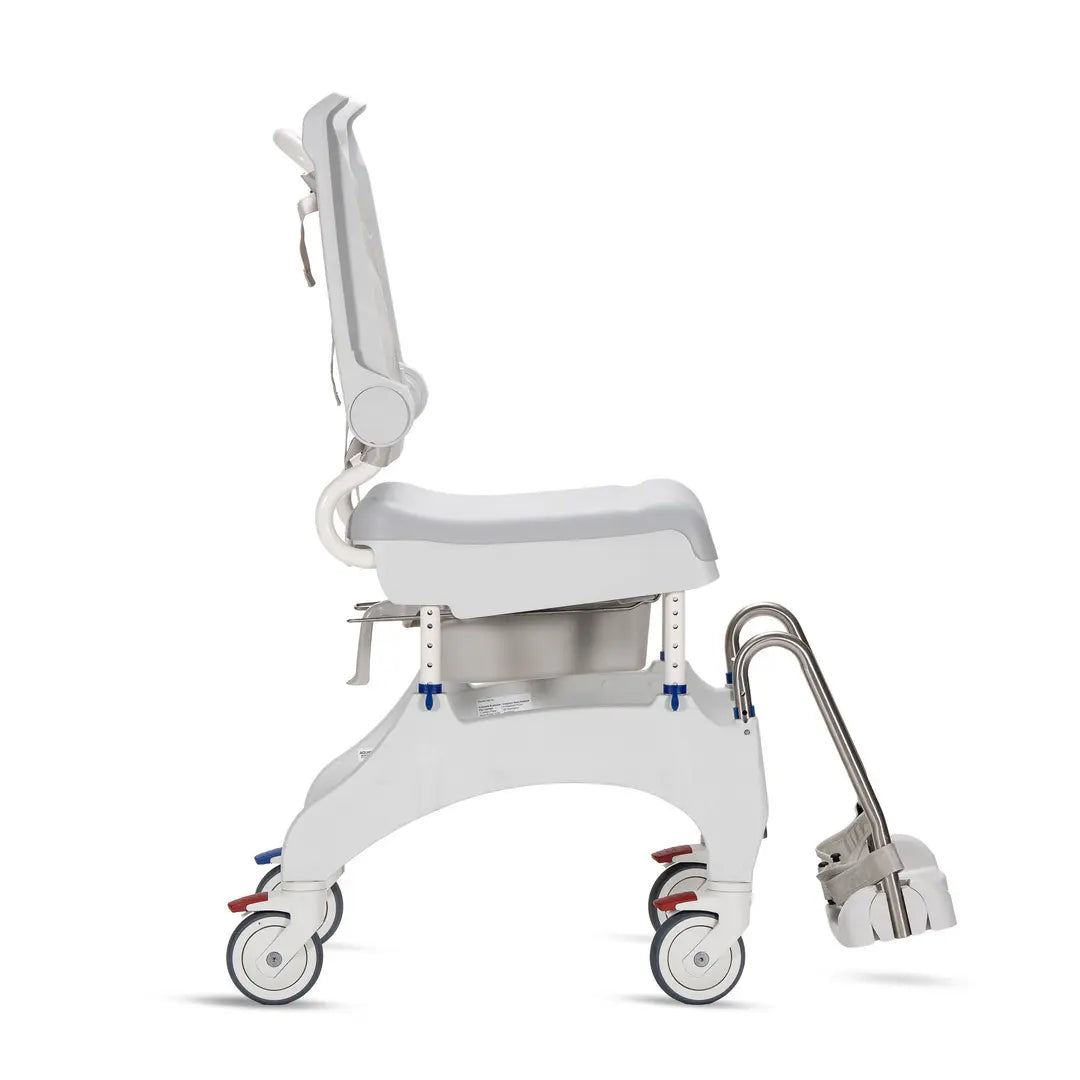 KCare Aquatec Ocean Ergo Transit Commode - Australian Assistive Technology Centre