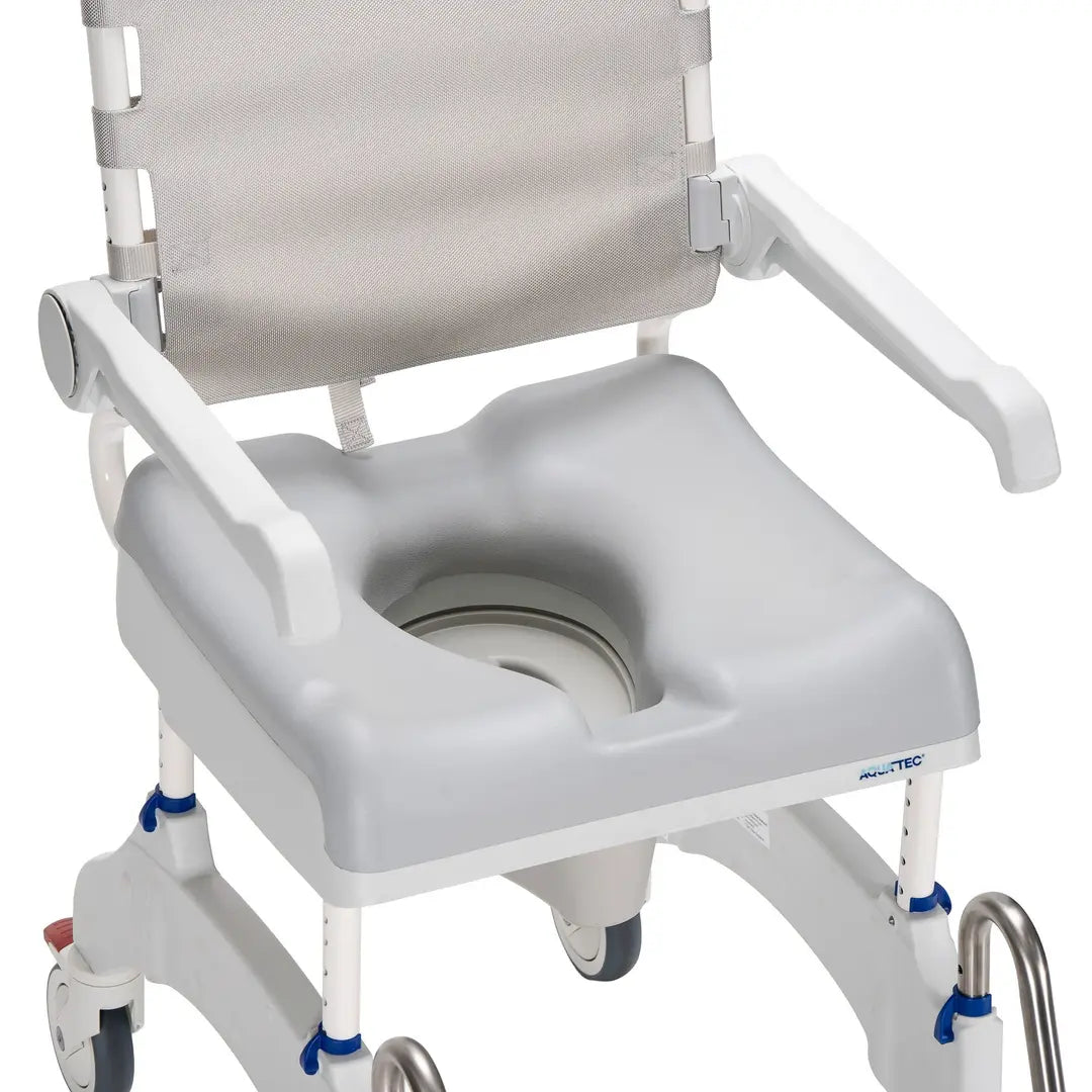 KCare Aquatec Ocean Ergo Transit Commode - Australian Assistive Technology Centre