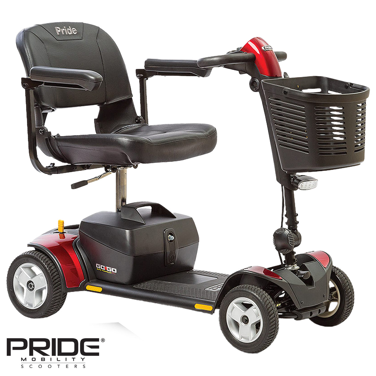 Pride Go-Go Elite Traveller Plus Mobility Scooter - Australian Assistive Technology Centre