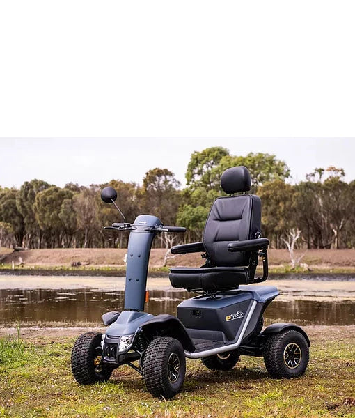 Pride Outback Mobility Scooter + Free Rear bag + free USB charger - Australian Assistive Technology Centre
