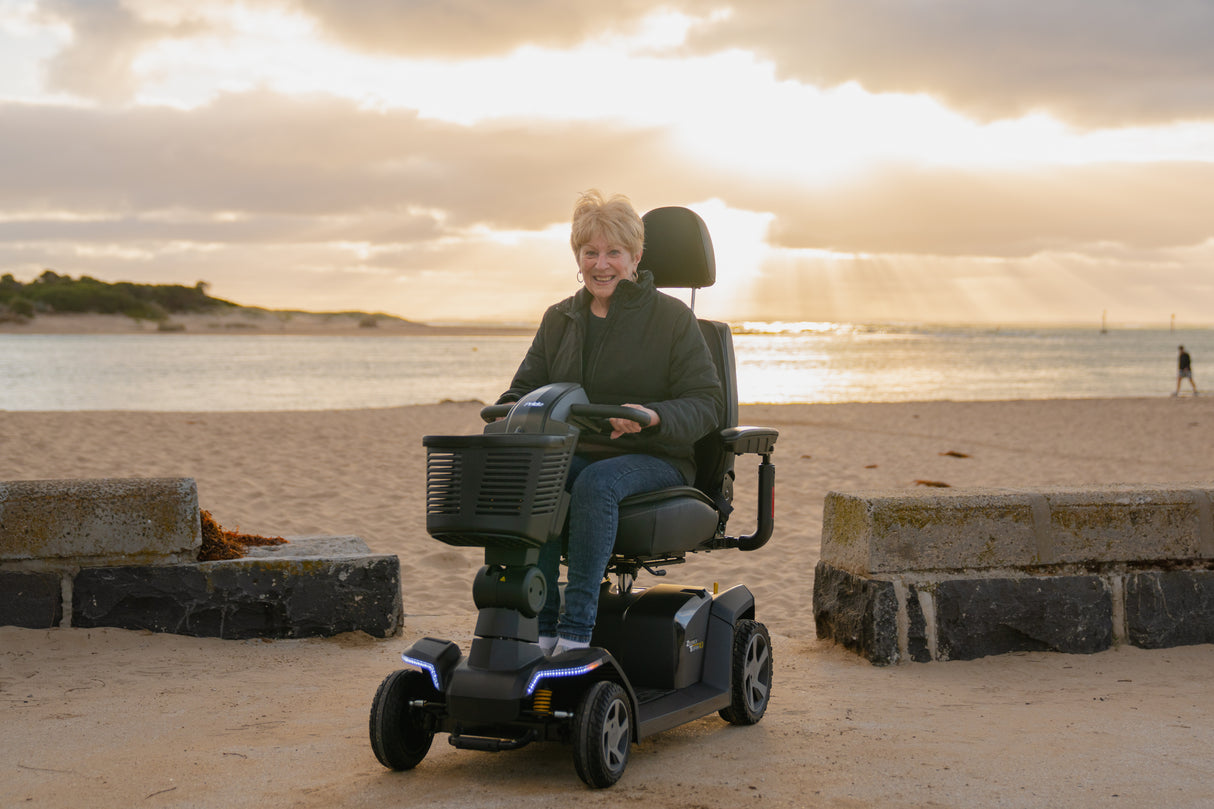 Zero Turn 10 (ZT10) - Re-imagine independence(Red) - Australian Assistive Technology Centre