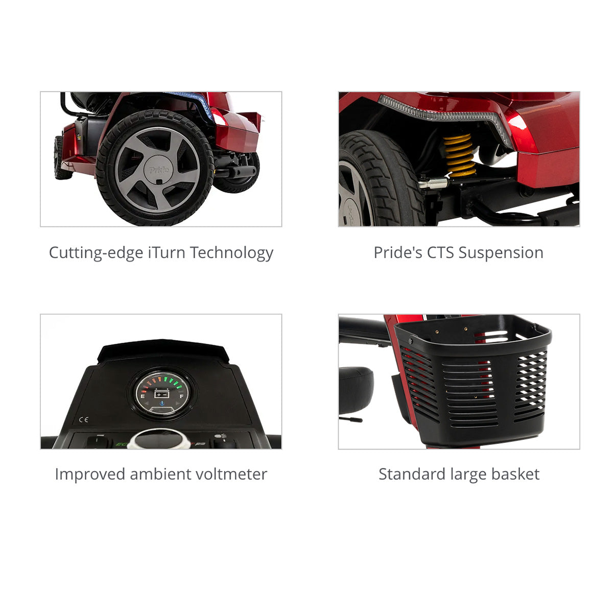 Zero Turn 10 (ZT10) - Re-imagine independence(Red) - Australian Assistive Technology Centre