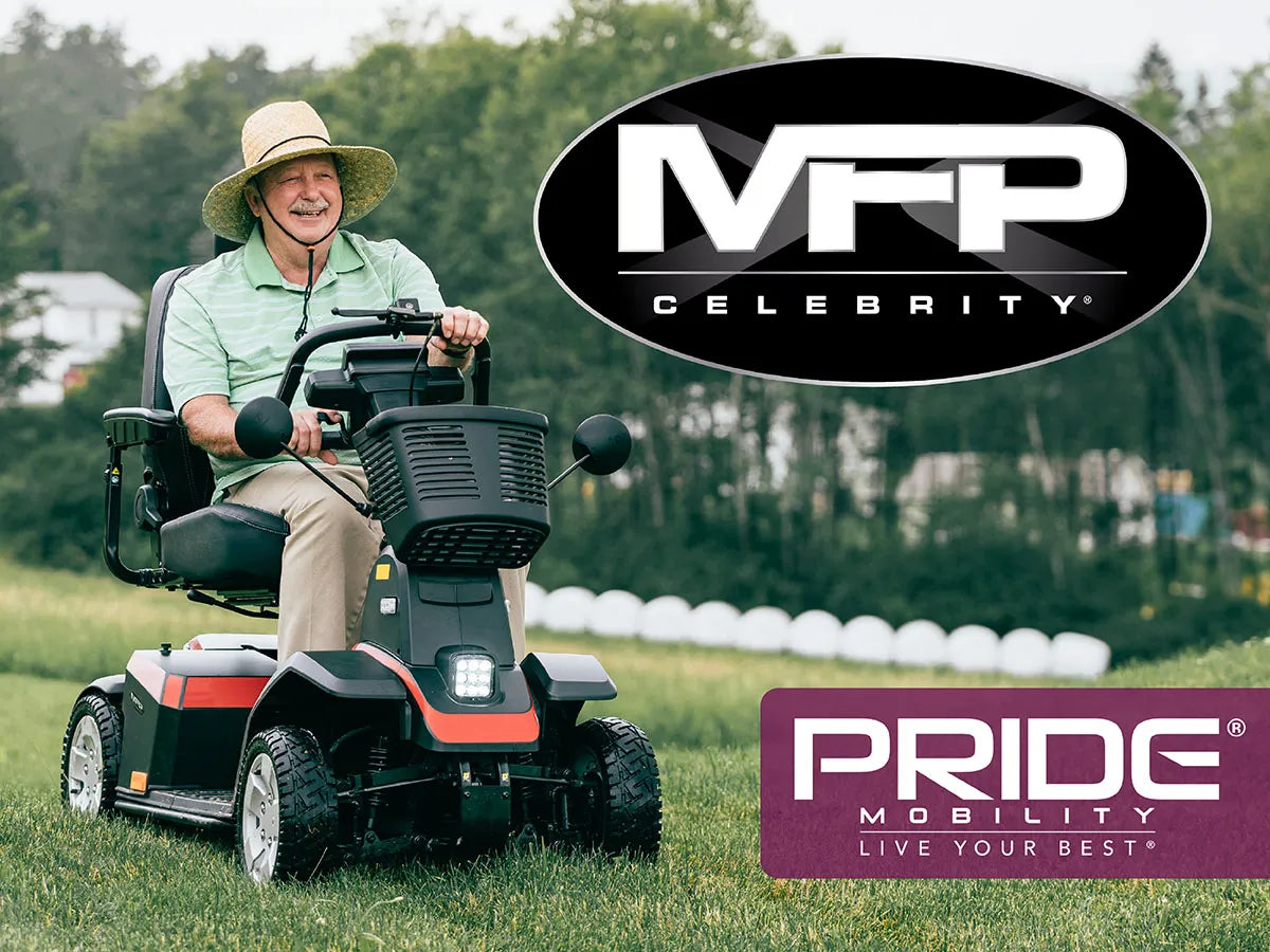 Pride Celebrity MFP Scooter - Australian Assistive Technology Centre