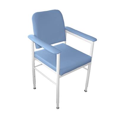 Kingston Chair Vinyl Blue - Australian Assistive Technology Centre