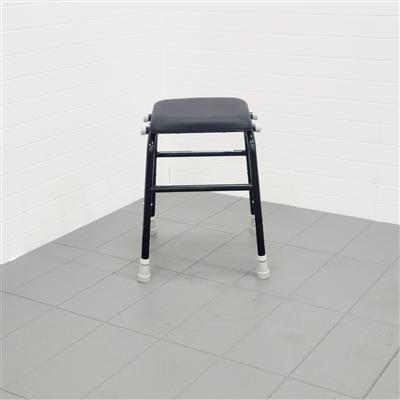 Kitchen Propping Stool with Removable Armrests-Black - Australian Assistive Technology Centre