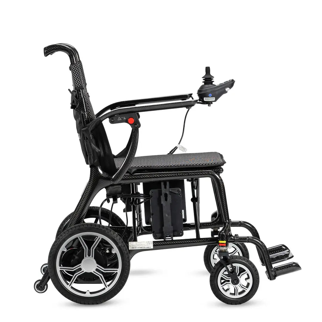Merits Rothcare Lite Ryder Carbon Fibre Folding Powerchair - Australian Assistive Technology Centre