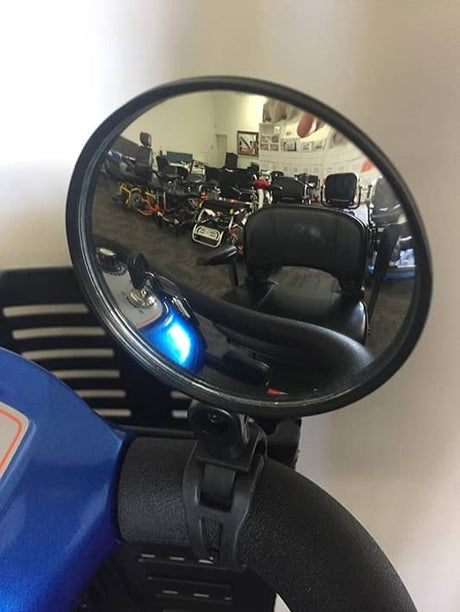 Solax Clip-On Mirror  (For All Scooters) - Australian Assistive Technology Centre