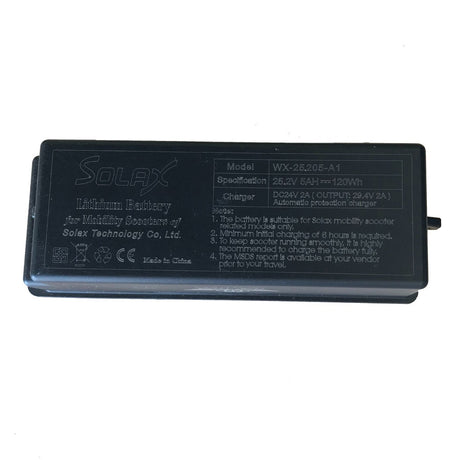 Solax Maleta Spare Battery - Australian Assistive Technology Centre