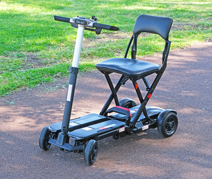 Solax Maleta V2 Auto Fold Mobility Scooter - Australian Assistive Technology Centre