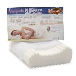 Complete Sleeprrr Pillow, Deluxe Traditional Foam (38 x 58 x 11 & 12cm)