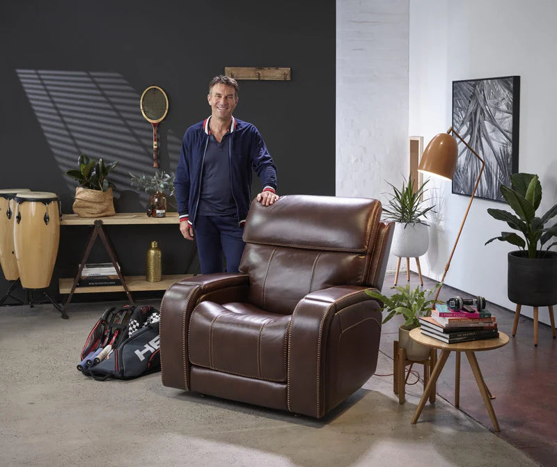 Abingdon Dual Motor Lift Chair - Hannah Coffee - Australian Assistive Technology Centre