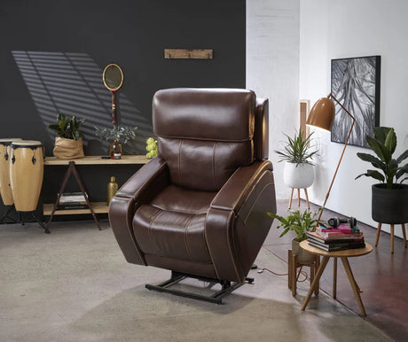 Abingdon Dual Motor Lift Chair - Hannah Coffee - Australian Assistive Technology Centre