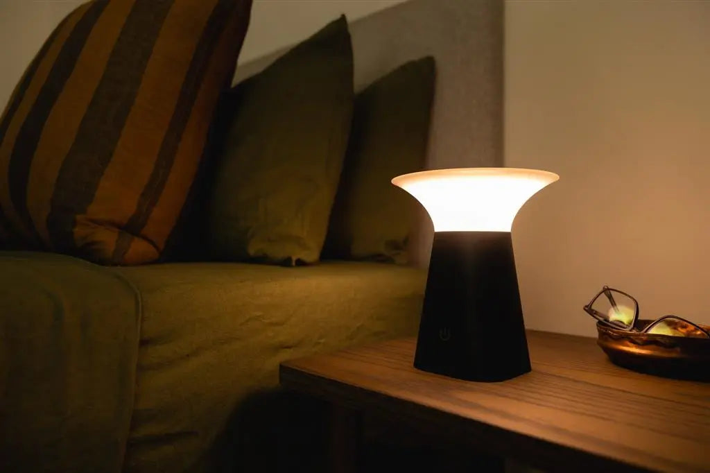 Deluxe Rechargeable Mushroom Touch Lamp - Australian Assistive Technology Centre