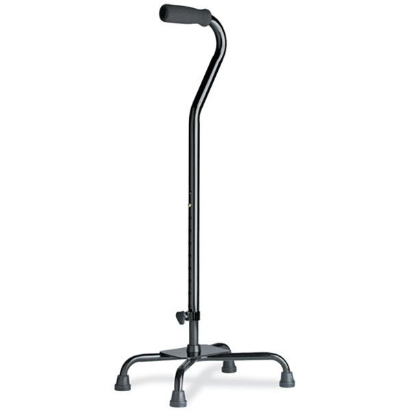 Walking Stick Quad - Large Base / Black