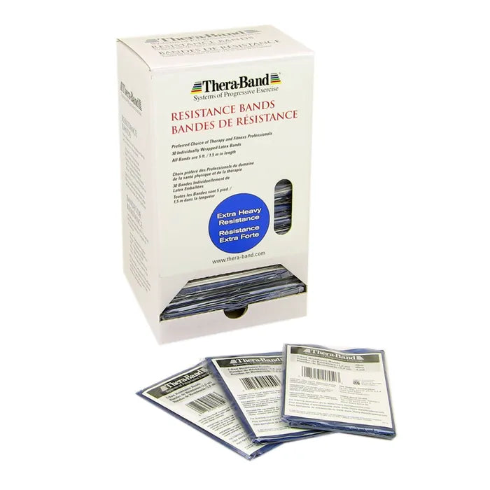 THERABAND Resistance Exercise Bands, Individual Dispenser Pack