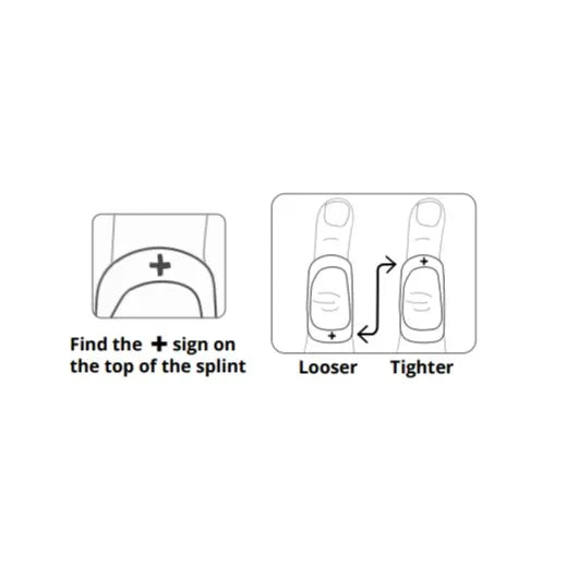 3pp® Oval-8® Finger Splint Sizing Set(Clear)