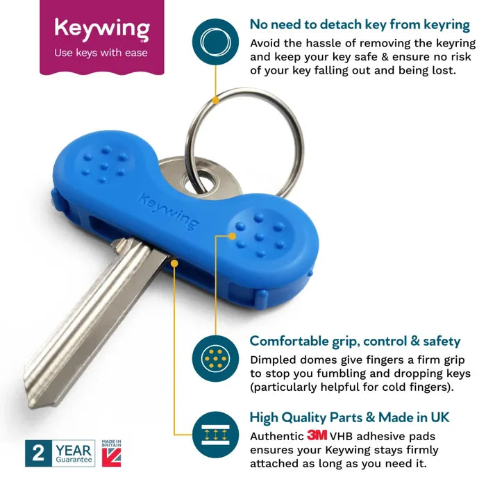 dext Keywing Key Turner  3pk