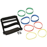 Rolyan Ergonomic Hand Exerciser-Black Hand Exerciser-Foam Handle