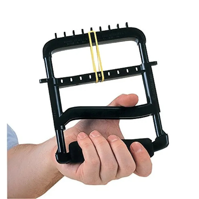 Rolyan Ergonomic Hand Exerciser-Black Hand Exerciser-Foam Handle