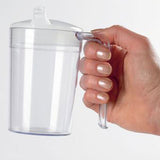 Homecraft Shatterproof Mug, with Spout and Recessed Lids, 400ml