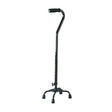 Breezy Quad Cane, Black, Small Base, Adult - Australian Assistive Technology Centre