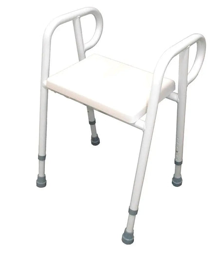 KCare Premium Shower Stool with PU Seat - 450mm - 250kg - Australian Assistive Technology Centre